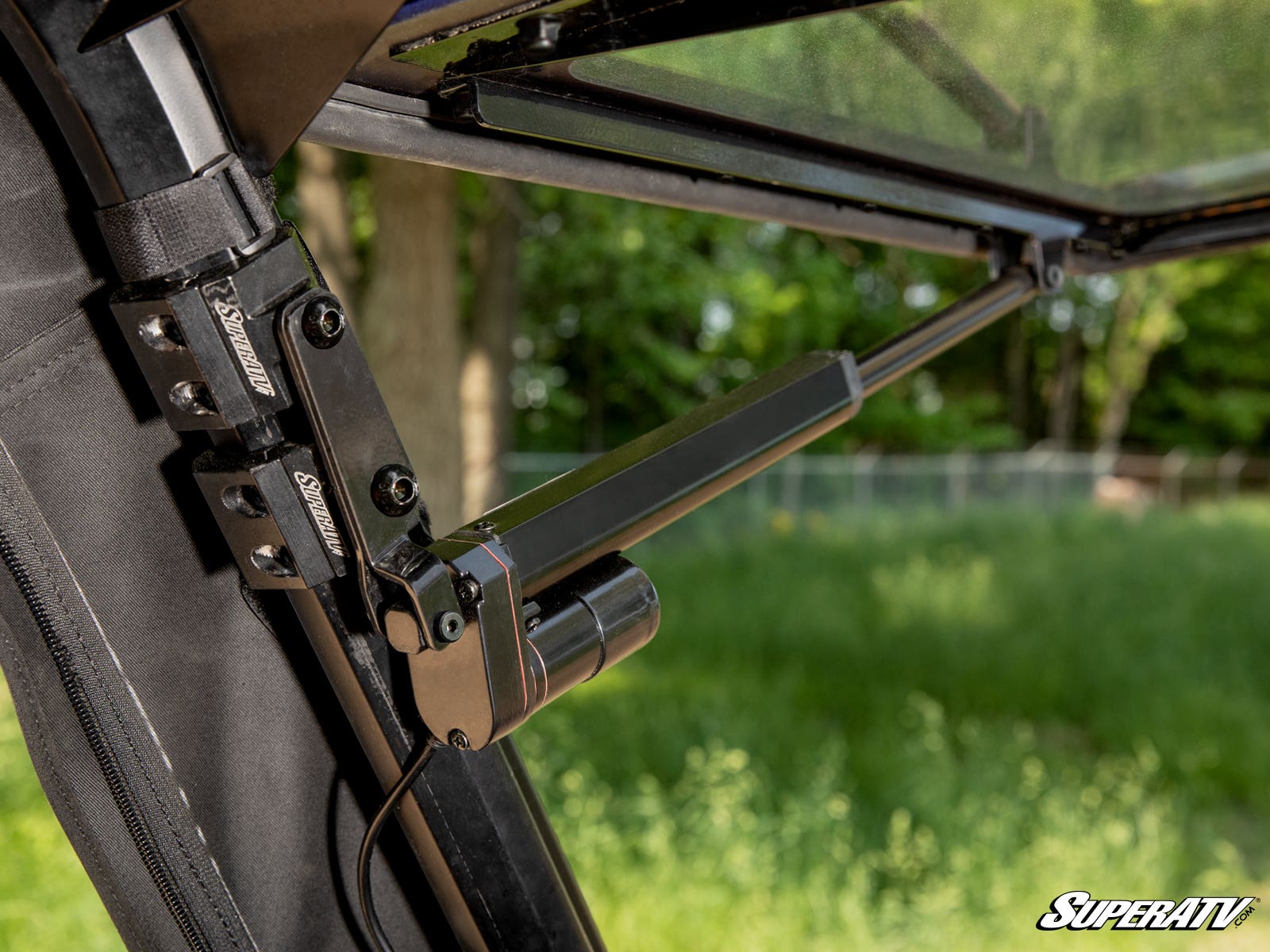 Polaris Ranger XP 1000 Powered Flip Windshield | UTV Accessories - Free shipping