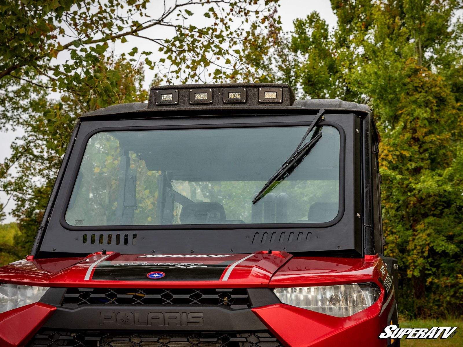 Polaris Ranger Ranger XP 900 Glass Windshield DOT Approved | RANGER-WINDSHIELD-FRONT-FULL-900-FULLSIZE-PRO-FIT-13-19 - Free shipping