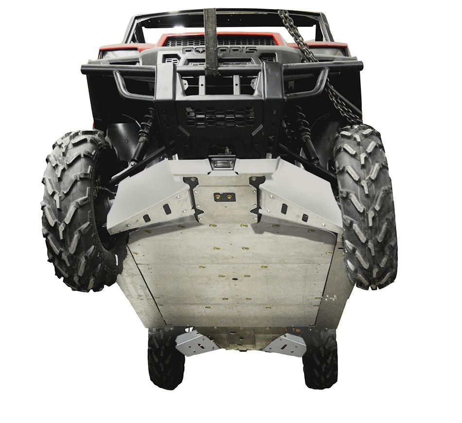 Polaris Ranger Crew XP 900 Ricochet 13-Piece Complete Aluminum or with UHMW Skid Plate Set | Free shipping