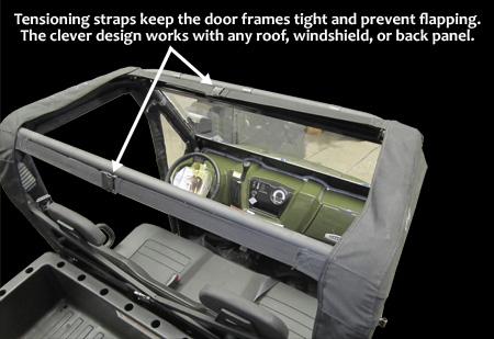 Seizmik Polaris Ranger XP 800 Hinged Doors | UTV ACCESSORIES - Free Shipping