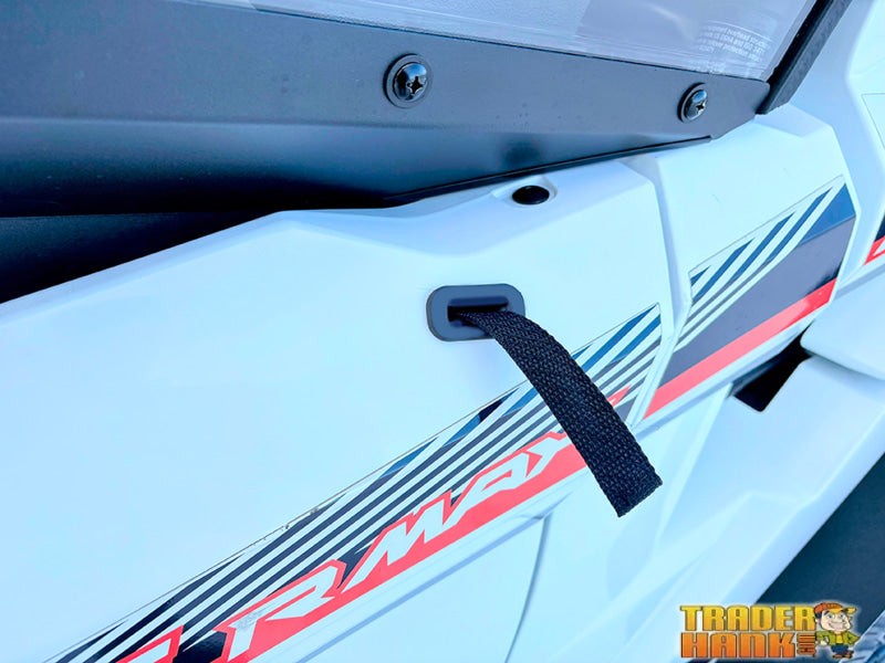 Yamaha Wolverine X2/RMAX-2 Tinted Polycarbonate Upper Door Kit | Free shipping