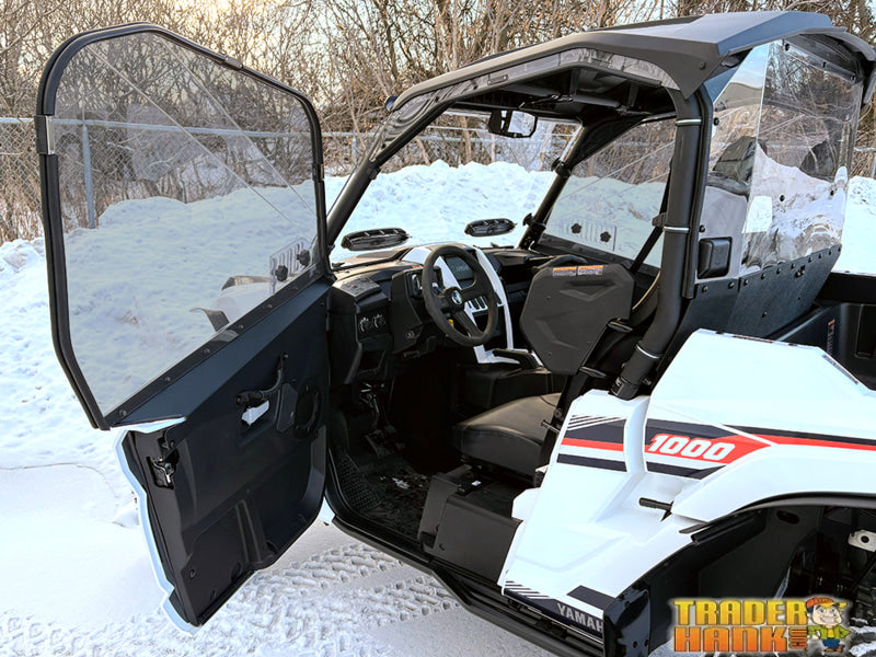 Yamaha Wolverine X2/RMAX-2 Tinted Polycarbonate Upper Door Kit | Free shipping