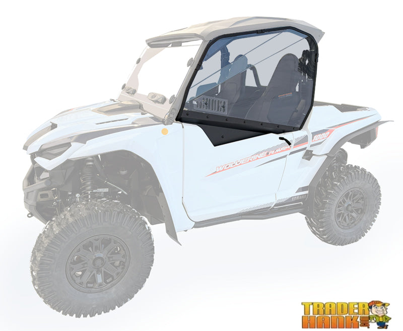 Yamaha Wolverine X2/RMAX-2 Tinted Polycarbonate Upper Door Kit | Free shipping