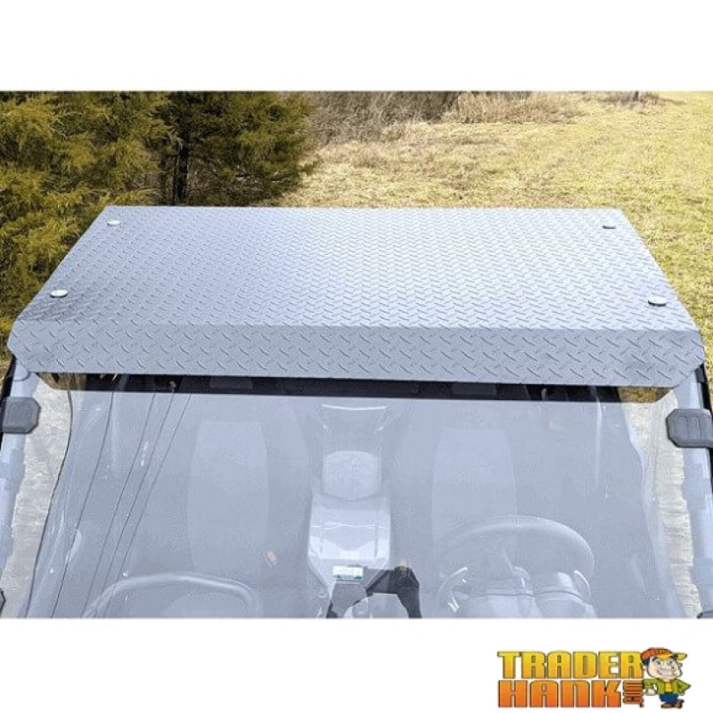 Yamaha YXZ 1000 R Black Aluminum Diamond Plate Hard Top | UTV Accessories - Free shipping