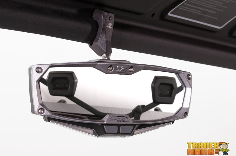 Can-Am Defender Halo-RA LED Rearview Mirror with Cast Aluminum Bezel | UTV Accessories - Free shipping