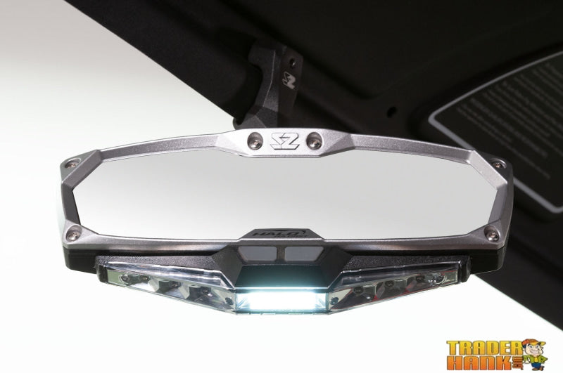 Can-Am Defender Halo-RA LED Rearview Mirror with Cast Aluminum Bezel | UTV Accessories - Free shipping