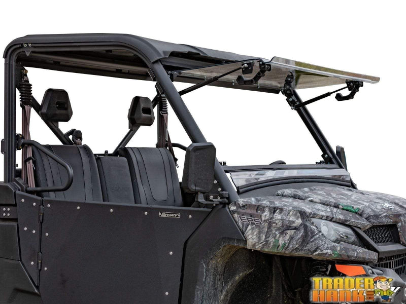 CFMOTO UForce 1000 Scratch Resistant Flip Windshield | SUPER ATV WINDSHIELDS - Free Shipping