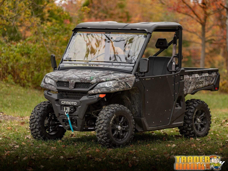 CFMOTO UForce 1000 Scratch Resistant Flip Windshield | SUPER ATV WINDSHIELDS - Free Shipping