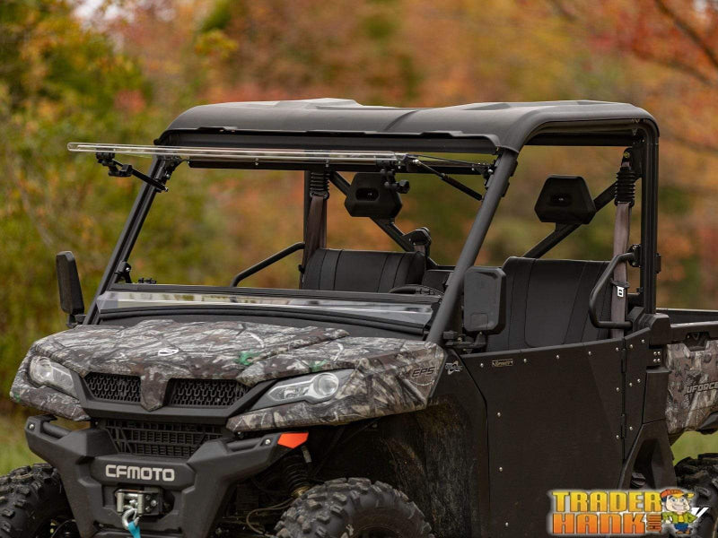 CFMOTO UForce 1000 Scratch Resistant Flip Windshield | SUPER ATV WINDSHIELDS - Free Shipping