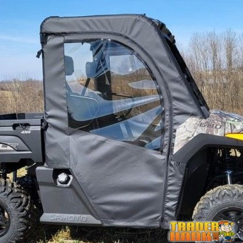 CFMoto UForce 600 Soft Full Doors with Zippered Windows | UTV Accessories - Free shipping