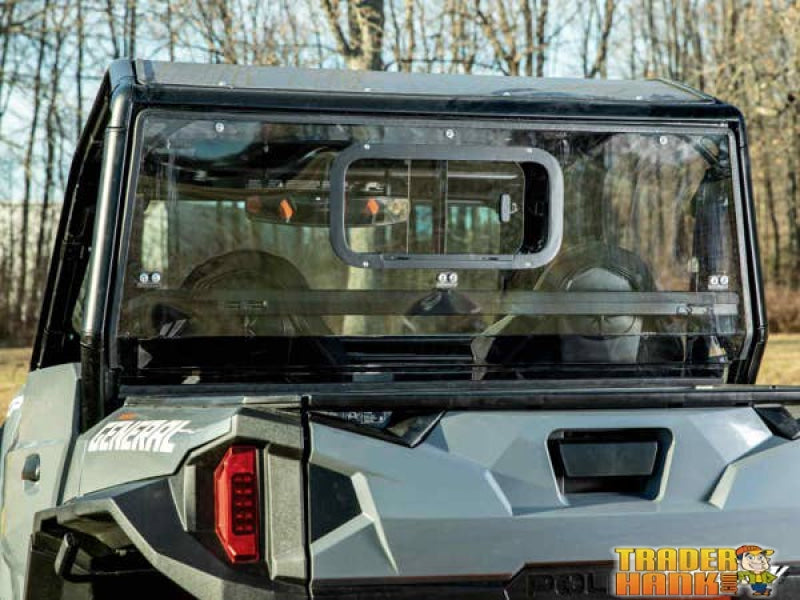 Polaris General XP 1000 Sliding Rear Windshield | UTV Accessories - Free shipping