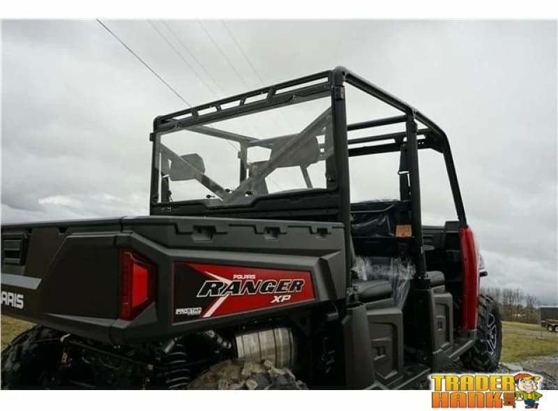 Polaris Ranger XP 1000 Clear Polycarbonate Rear Windshield | UTV ACCESSORIES - Free Shipping