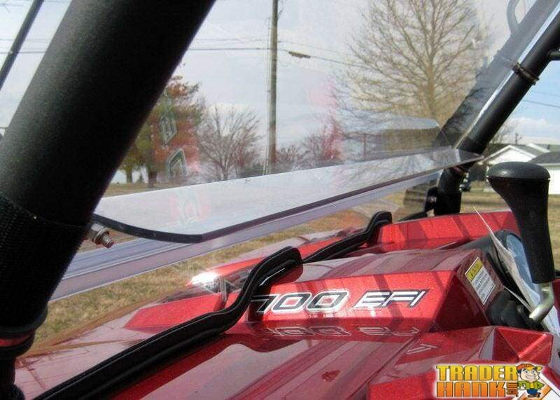 2009-2014 Polaris Ranger XP700 / XP800 Folding Front Windshield | UTV ACCESSORIES - Free Shipping