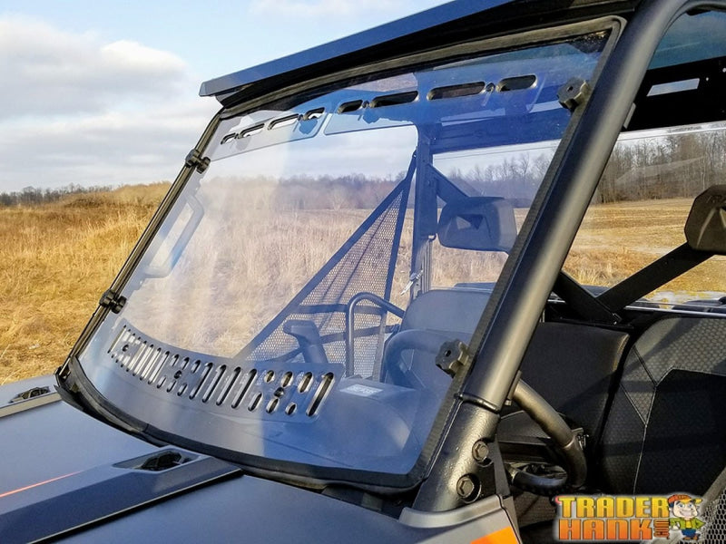 Polaris Ranger Diesel Scratch Resistant Multi-Vent Windshield | UTV ACCESSORIES - Free shipping