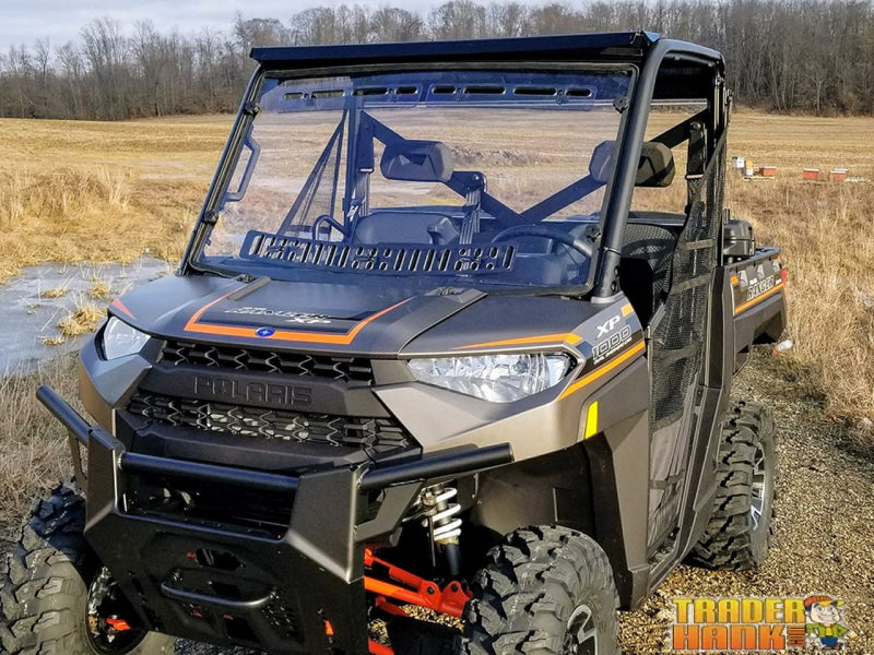 Polaris Ranger Diesel Scratch Resistant Multi-Vent Windshield | UTV ACCESSORIES - Free shipping