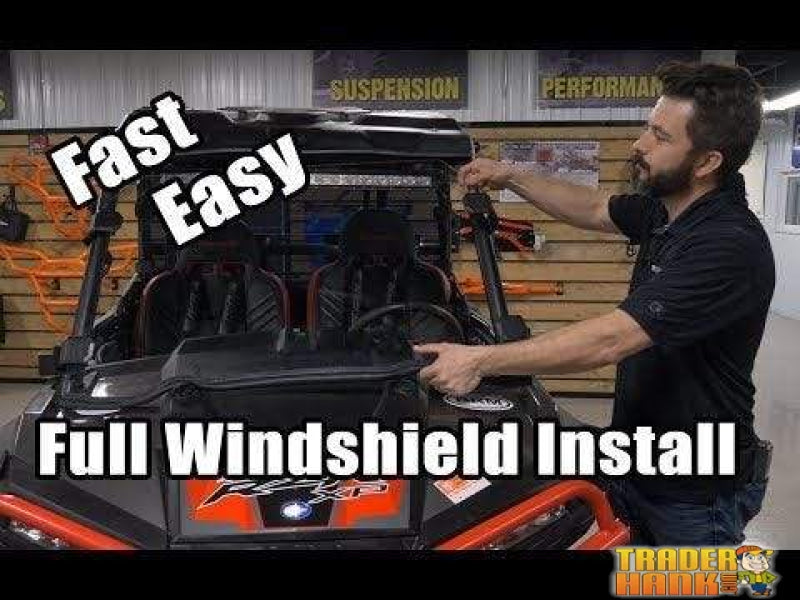 Polaris Ranger 1000 Full Windshield | SUPER ATV WINDSHIELDS - Free Shipping