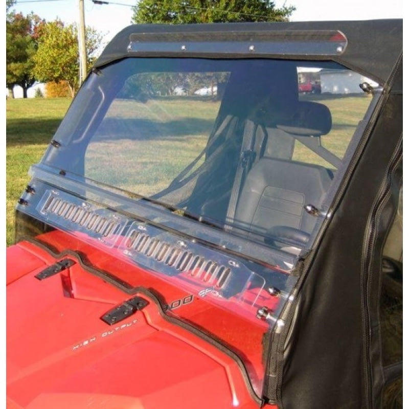 Polaris Ranger XP 900 Aero-Vent Front Lexan Windshield | UTV ACCESSORIES - Free Shipping