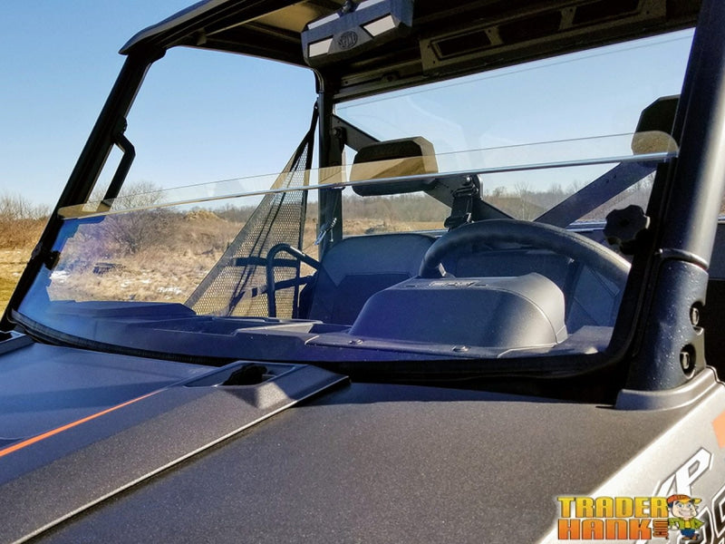 Polaris Ranger XP 900 Crew Spike Front Half Windshield - Hard Coat | UTV ACCESSORIES - Free shipping