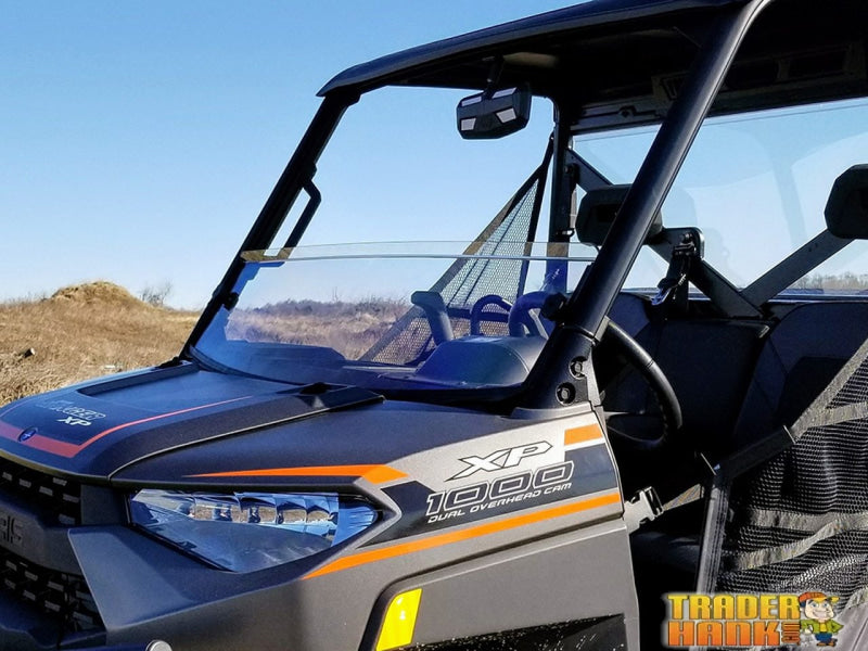 Polaris Ranger XP 900 Crew Spike Front Half Windshield - Hard Coat | UTV ACCESSORIES - Free shipping