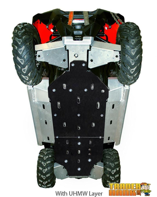 Polaris RZR 800 Ricochet 9-Piece Complete Aluminum Skid Plate Set | Ricochet Skid Plates - Free Shipping