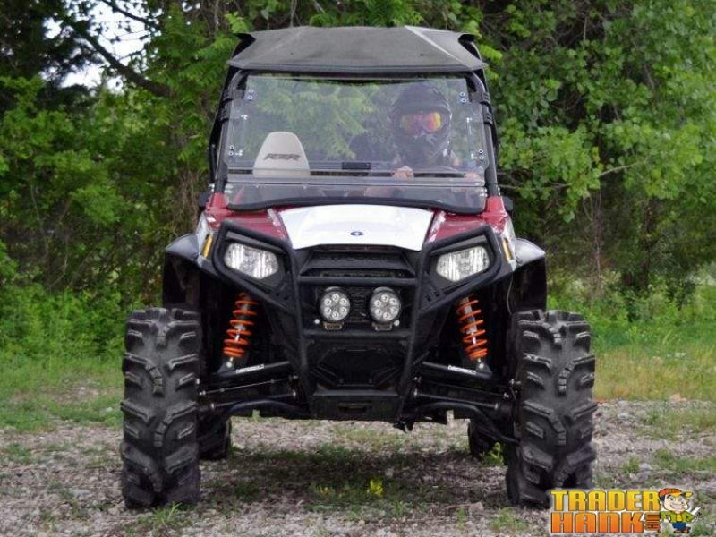 Polaris RZR Scratch Resistant Flip Windshield | SUPER ATV WINDSHIELDS - Free Shipping