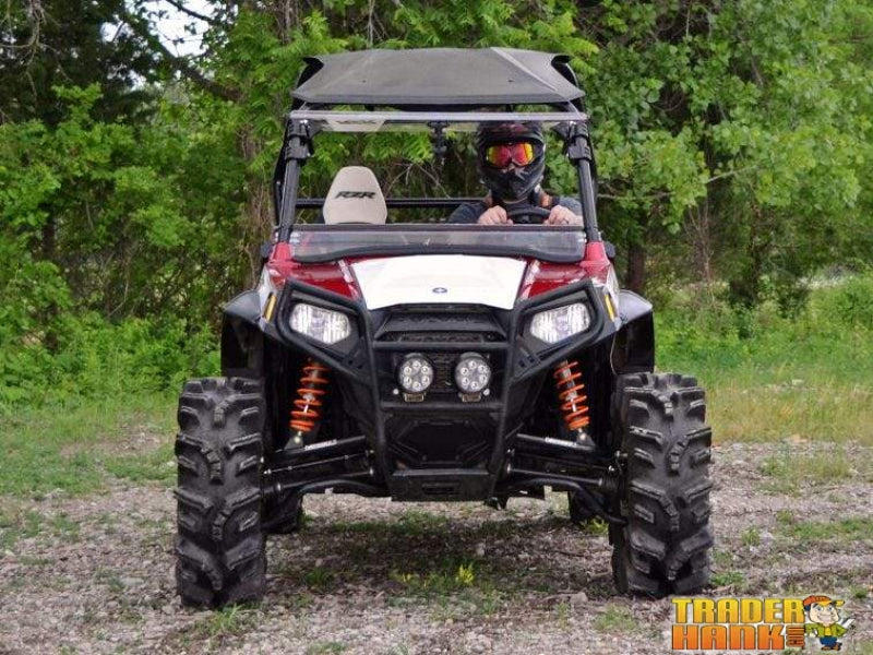 Polaris RZR Scratch Resistant Flip Windshield | SUPER ATV WINDSHIELDS - Free Shipping