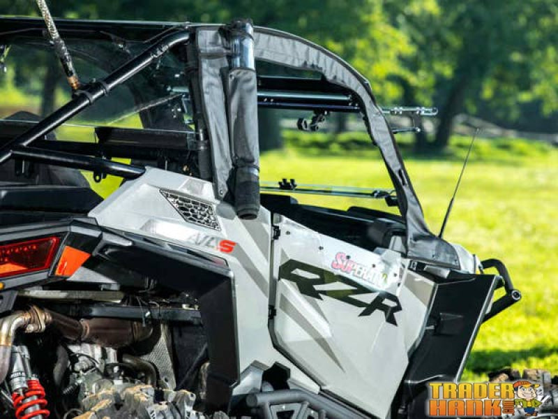 Polaris RZR Trail S 1000 Primal Soft Cab Enclosure Upper Doors | UTV Accessories - Free shipping