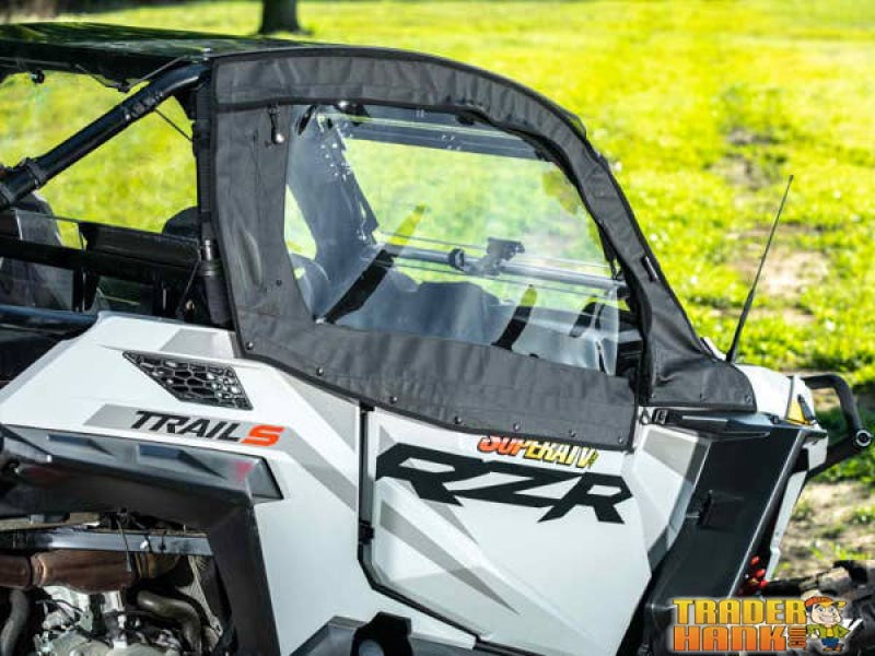 Polaris RZR Trail S 1000 Primal Soft Cab Enclosure Upper Doors | UTV Accessories - Free shipping