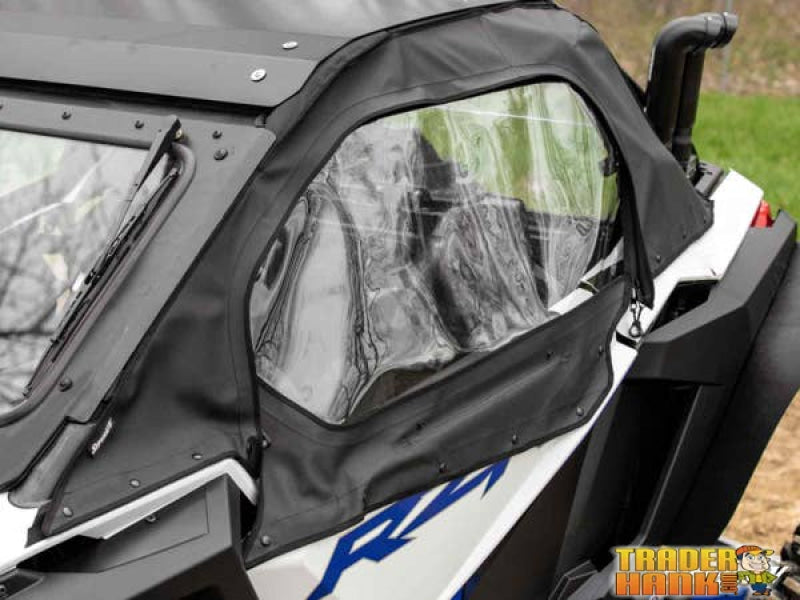 Polaris RZR Turbo R Primal Soft Cab Enclosure Upper Doors | UTV Accessories - Free shipping