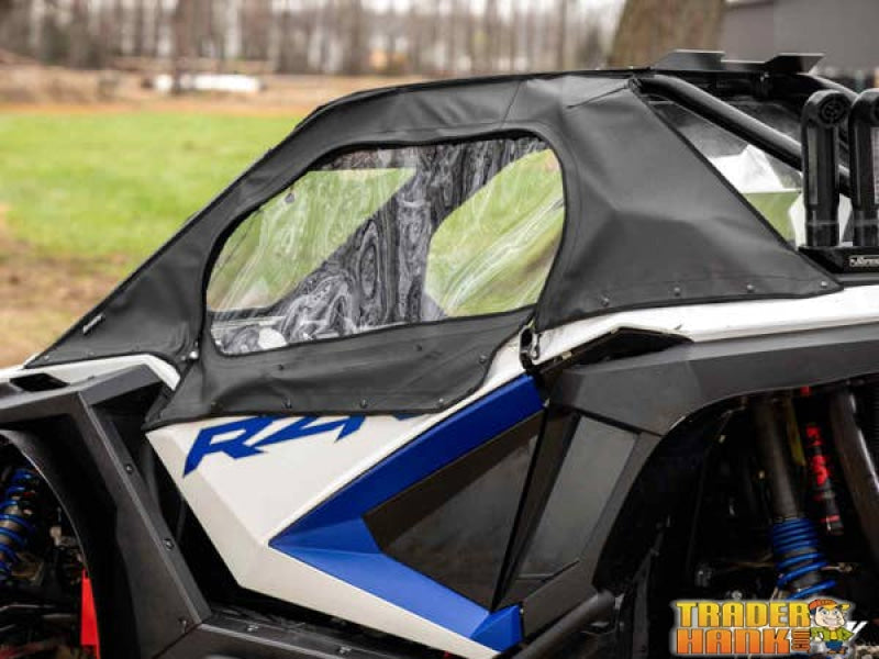 Polaris RZR Turbo R Primal Soft Cab Enclosure Upper Doors | UTV Accessories - Free shipping