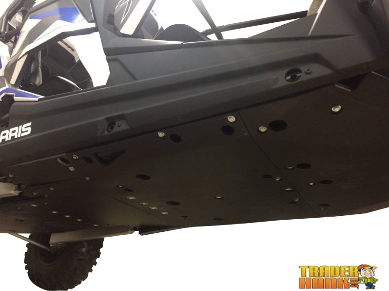 Polaris RZR XP-4 Turbo S Ricochet 11-Piece Complete Aluminum or UHMW Skid Plate Set | Polaris RZR 1000 Skid Plates - Free Shipping