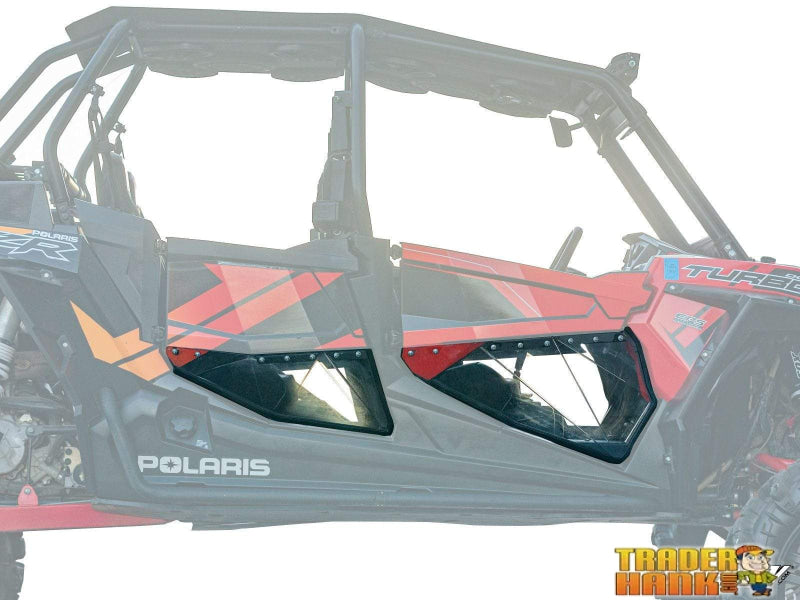 Polaris RZR XP Turbo Clear Lower Doors | Super ATV Doors - Free shipping