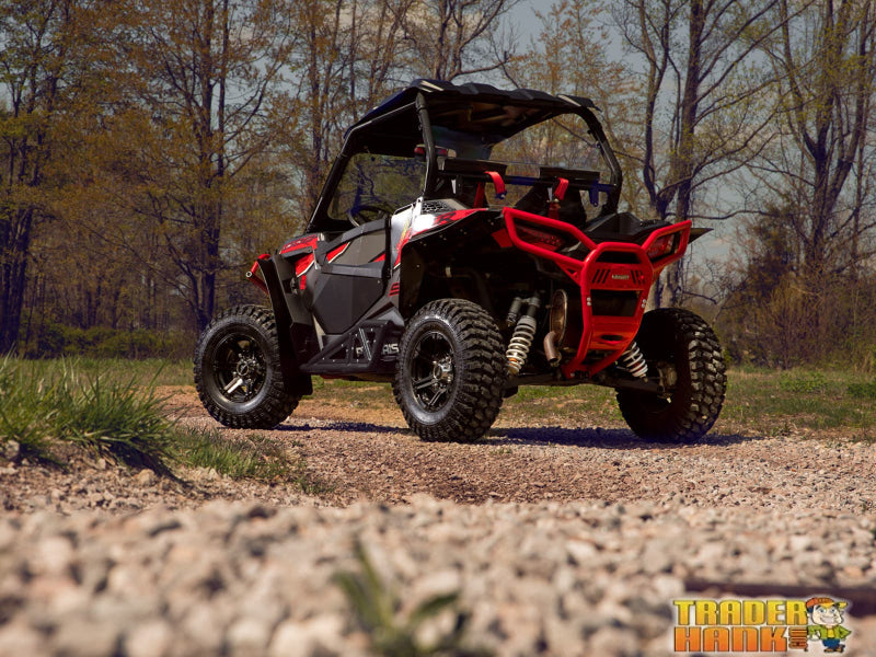 Polaris RZR XP Turbo Heavy-Duty Tube Rock Sliders | UTV Skid Plates - Free shipping