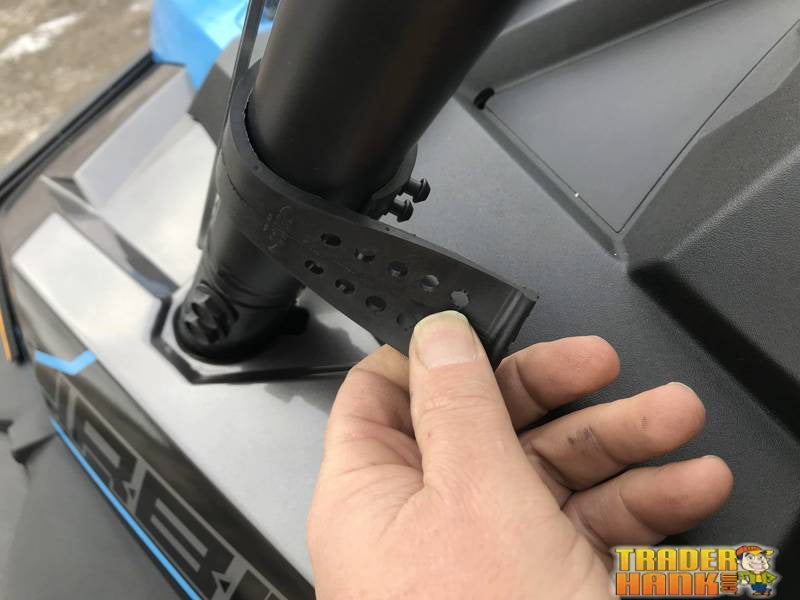 2019-2020 RZR XP1000/Turbo Hard Coated Full Windshield with Fast Straps | UTV ACCESSORIES - Free Shipping