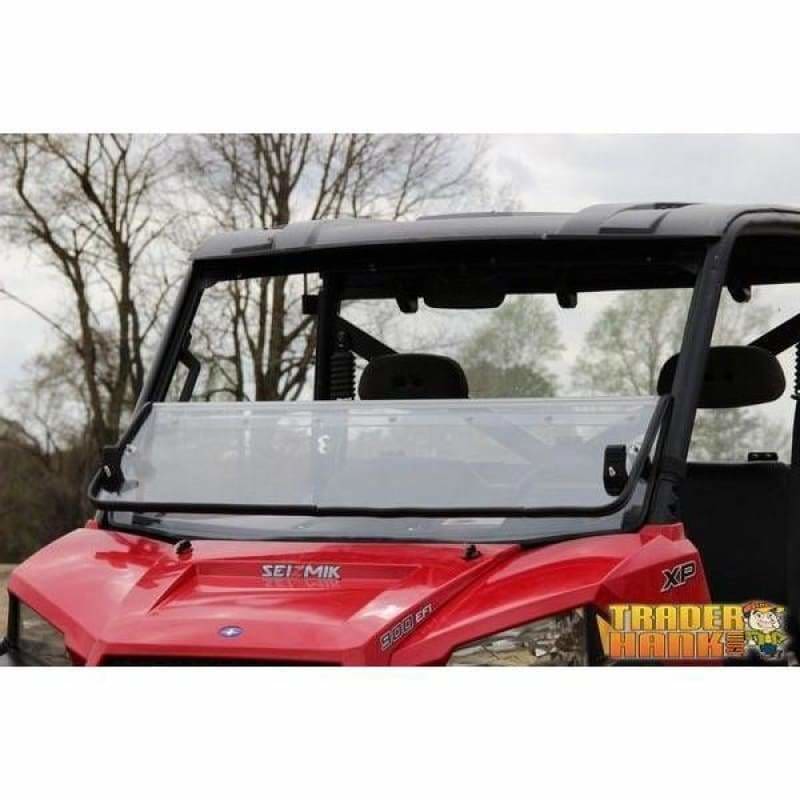 Seizmik Pro Fit Polaris Ranger Full Size Versa Fold Windshield - Hard Coated | UTV ACCESSORIES - Free Shipping