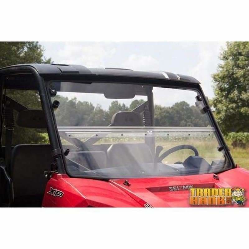 Seizmik Pro Fit Polaris Ranger Full Size Versa Fold Windshield - Hard Coated | UTV ACCESSORIES - Free Shipping