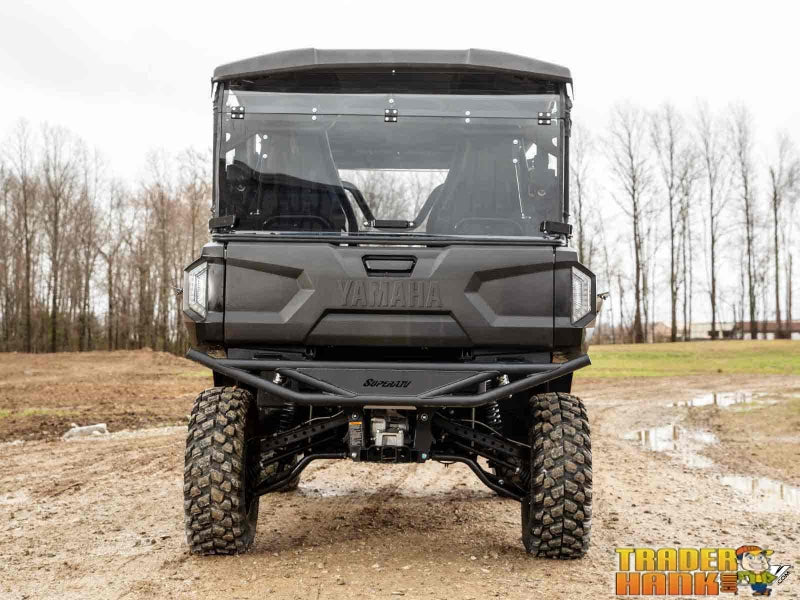 Yamaha Wolverine RMAX4 1000 Scratch-Resistant Rear Flip Windshield | UTV Accessories - Free shipping