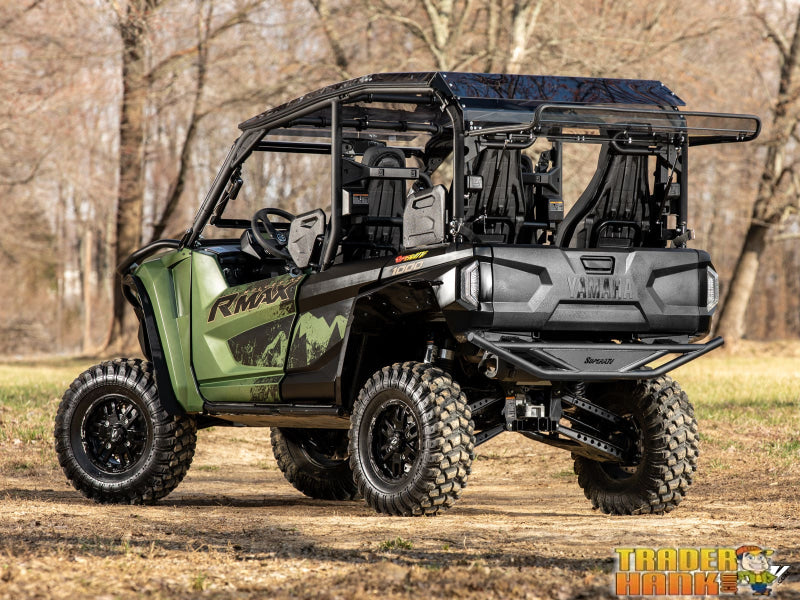 Yamaha Wolverine RMAX4 1000 Scratch-Resistant Rear Flip Windshield | UTV Accessories - Free shipping